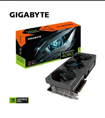 Placa De Video Gigabyte GeForce RTX 4080 Eagle OC, 16GB, GDDR6X, DLSS, Ray Tracing, GV-N4080EAGLE-OC-16GD