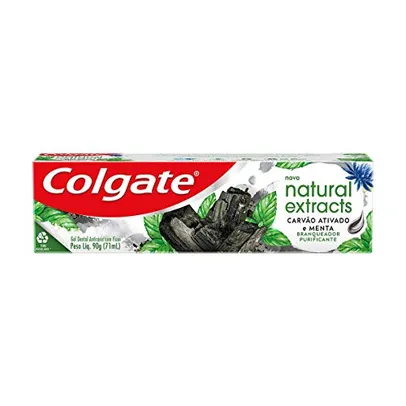 [REC] Creme Dental Colgate Natural Extracts Carvão Ativado e menta 90g