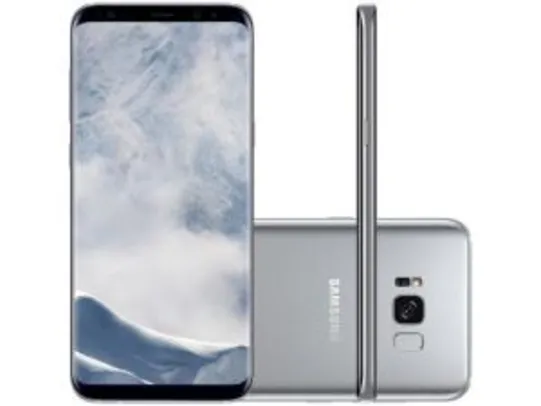 Smartphone Samsung Galaxy S8+ 64GB Prata Dual Chip - 4G Câm. 12MP + Selfie 8MP Tela 6.2” Quad HD - R$1999