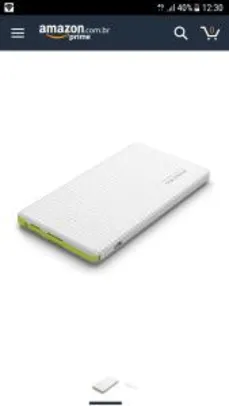 Carregador Power Bank Pineng PN-9511 10000mAh Branco (Frete Prime)