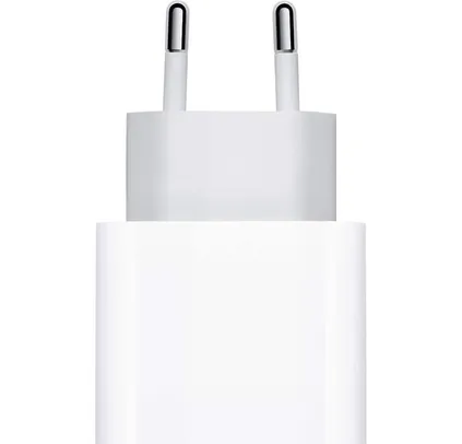 Carregador USB-C de 20W Apple Branco Original - iPhone/iPad Branco