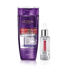 (REC + Cupom) Kit Sérum Preenchedor Anti idade L'Oréal Paris Revitalift + Água Micelar Hialurônico