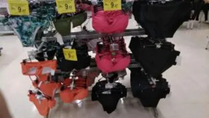 [Carrefour loja física] Biquíni tex liso ou estampado e Sunga