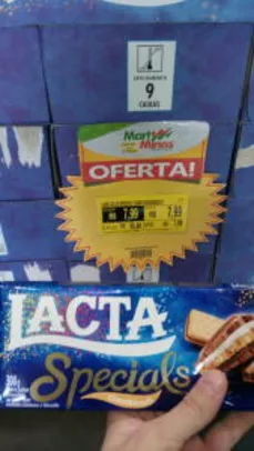 [Contagem/MG - Loja Física] Chocolate lacta specials 300g - R$8