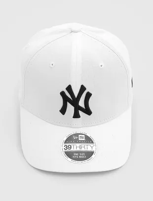 Boné New Era 3930 New York Yankees Branco