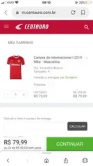 Camisa do Internacional I 2019 Nike - Masculina R$ 80