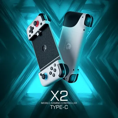 Controle Gamesir X2 com Case de transporte - Para Smartphone e Jogos em Nuvem