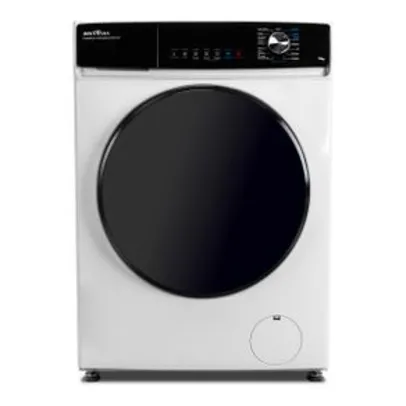 [AME R$2079] Lavadora e Secadora Britânia BLS11B Inverter Plus Inox