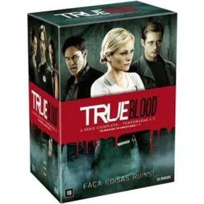 [Americanas] Box DVD True Blood: A Série Completa 1-7 Temporada (33 Discos) - R$61,59