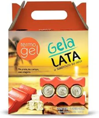 Kit Gela - Lata, 4 unidades R$ 29