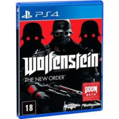 Saindo por R$ 29,9: Wolfenstein The New Order - PS4 - $29 | Pelando