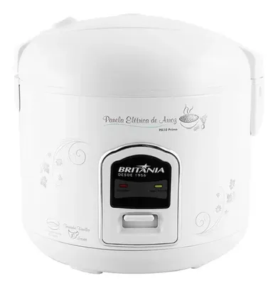 Panela Elétrica De Arroz 700w Pa10 Prime Branca Britânia Frequência 0 110V