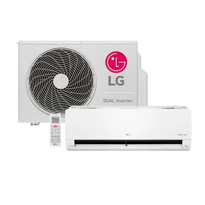 Foto do produto Ar Condicionado Split LG Voice 15000 BTUs Frio Dual Inverter S4-Q15JL31A