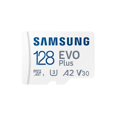 [Leve 3] Cartão de Memória Samsung EVO Plus 128GB Branco