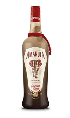 Licor Amarula Ethiopian Coffee, 15,5% de Teor Alcoólico, Garrafa 750ml