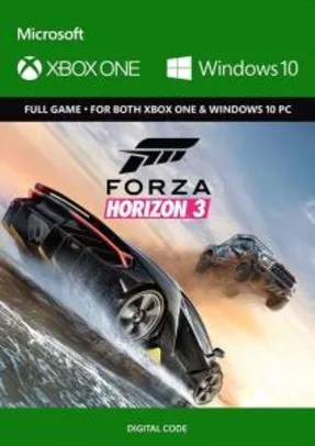 Forza Horizon 3 Standard Edition Xbox One e PC| R$ 47