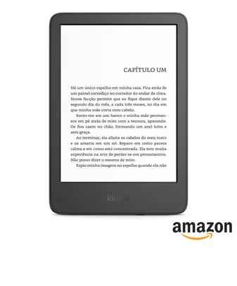 Amazon Kindle Paperwhite 11ª Geração com Tela 6,8", Wi-Fi, 16GB, Preto - B09TMK7QFX