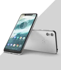 Motorola One XT1941 Preto 64GB Tela de 5,9", Dual Chip, Android 8.1, Câmera Traseira Dupla, Processador Octa-Core e 4GB de RAM R$1.423