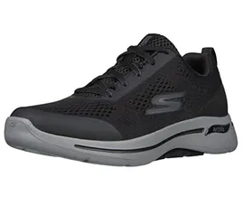 Tênis Go Walk Arch Fit - Idyllic, Skechers, Masculino, Preto, 38