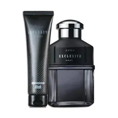 Presente Dia dos Pais Exclusive in Black Avon - Perfume + Shampoo Cabelo e Corpo