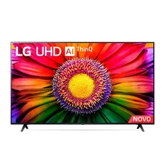 Smart TV 65'' 4K LG UHD ThinQ AI, Alexa, Google Assistente - 65UR8750PSA