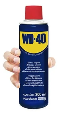 Óleo Lubrificante Spray Multuso 300ml WD-40 | R$10