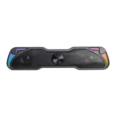 Soundbar TGT Panzer 6W RMS Rainbow Preto