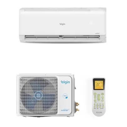 Ar Condicionado Split Hi Wall Eco II Inverter Connect Elgin 9.000 Btus Frio 220v R-32