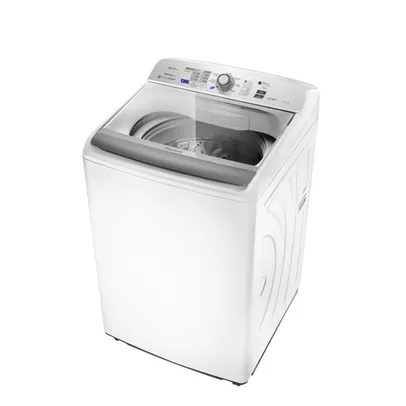 Lavadora de Roupas Panasonic 16kg NA-F160B6WA Cesto Inox 9 Programas de Lavagem Branca