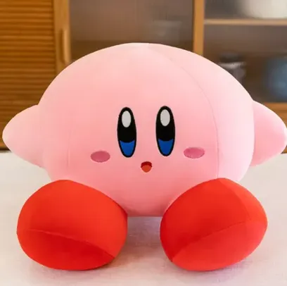 [1ª Compra R$5,68] Pelúcia Kirby 30cm 