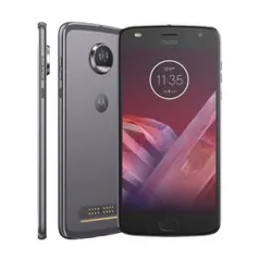 [R$ 1.349] SMARTPHONE MOTO Z2 PLAY XT1710 PLATINUM TELA 5.5" OCTA-CORE 4GB 64GB CAMERA 12MP ANDROID 7.1