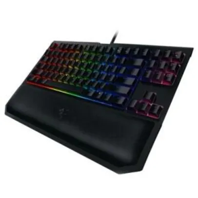 Teclado Mecânico Gamer Razer BlackWidow Tournament V2, Chroma, Razer Switch Orange, US R$588