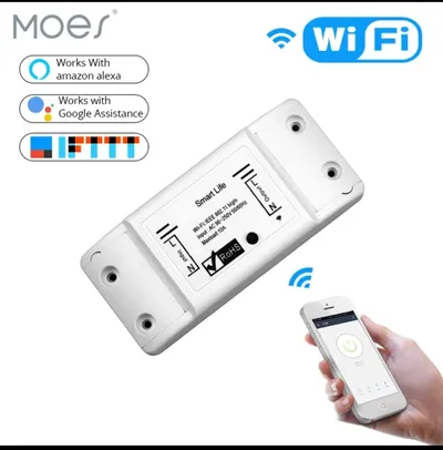 Interruptor Inteligente WIFI - Moes | R$ 3,86