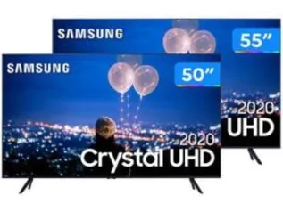 Combo Smart TV Crystal 4K LED 55” + Smart TV Crystal 4K LED 50” | R$4.742