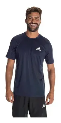 Camiseta adidas D2m Plain - Masculina