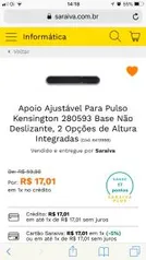 Apoio Ajustável Para Pulso Kensington - R$17