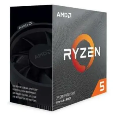 [920R$ AME]Processador AMD Ryzen 5 3600 3.6ghz Cache 32mb 