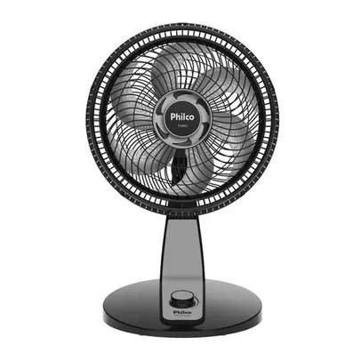 Ventilador De Parede E Mesa Turbo 30cm Philco Com 6 Pás Preto Pvt320p 127v