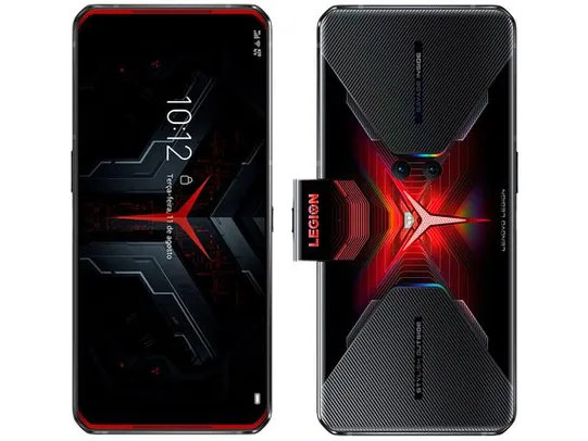[C. ouro] Smartphone Lenovo Legion Phone Duel 256GB - Vengeance Red 5G 12GB RAM 6,65” | R$5048