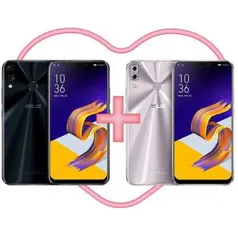 ZenFone 5Z 4GB/64GB Preto + ZenFone 5 4GB/128GB Prata