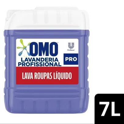 Sabao Liquido OMO Pro Lavanderia Profissional 7L