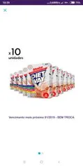 Kit 10x Diet Way Shake Substituto de Refeição 420 g – Midway | R$17