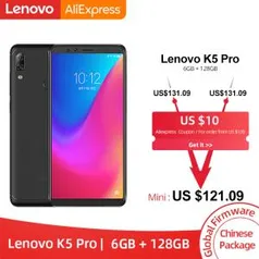 ROM Lenovo K5 Pro 6 Global 128 GB R$523