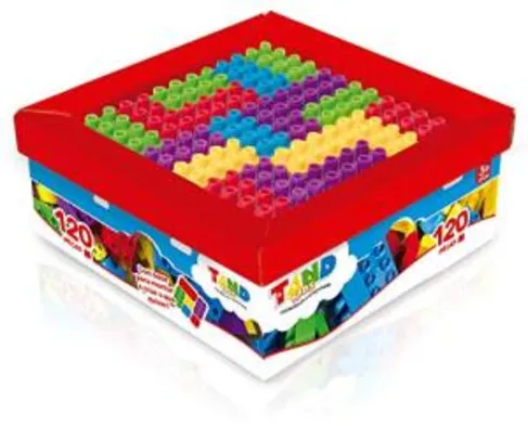 Tand Kids Super Caixa 120 Peças Toyster Brinquedos | R$75