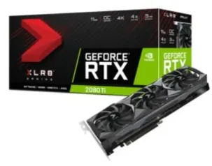 PLACA DE VÍDEO PNY GEFORCE RTX 2080 TI XRL8 GAMING OVERCLOCKED EDITION, 11GB GDDR6, VCG2080T11TFMPB-O - R$5245