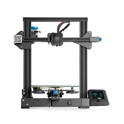 Impressora 3D Creality Ender-3 V2, Movimentação Cartesiana, Superfície de Video, Velocidade Máxima de 100mm/s