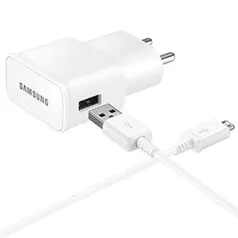 [PRIME] Carregador de Parede Ultra Rapido USB, Samsung, EP-TA20BWBUGBR, Branco | R$ 54