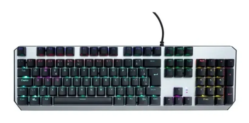 Teclado Mecânico Tedge ML-GK300 QWERTY RGB