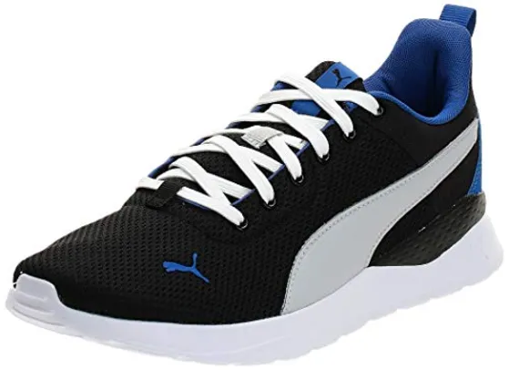 Tênis Anzarun Lite, Puma, Feminino, Preto/Cinza/Azul, 34