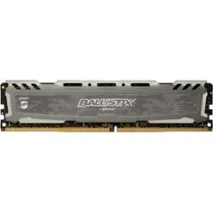 Memória RAM DDR4 Crucial Ballistix Sport LT Gray 8GB 3000 Mhz  - R$ 295